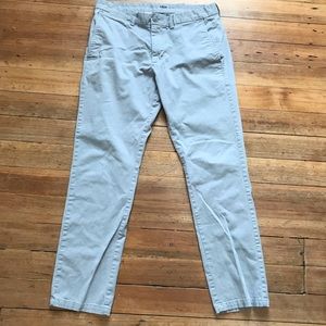 Light Gray Old Navy Ultimate Slim Chino Pant